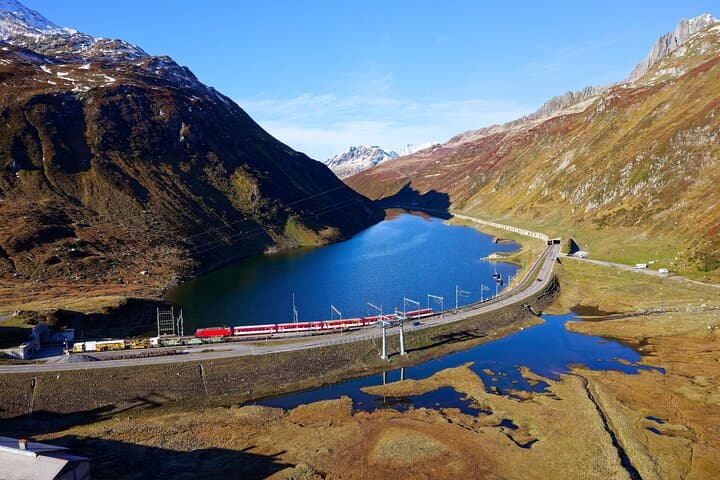 Glacier Panoramic Express Views, Fondue and Lucerne from Zurich