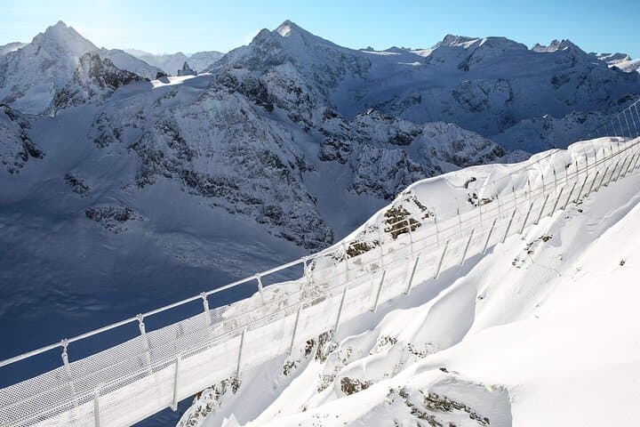 Snowy Adventure to Mount Titlis & Ice Flyer from Zurich.