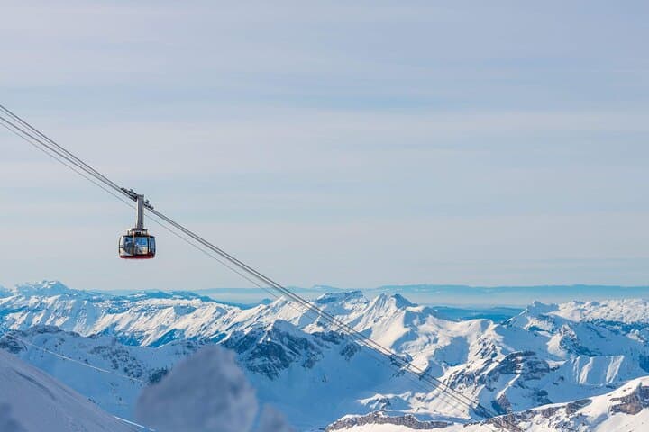 Snowy Adventure to Mount Titlis & Ice Flyer from Zurich.