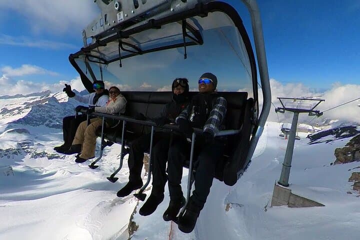 Snowy Adventure to Mount Titlis & Ice Flyer from Zurich.