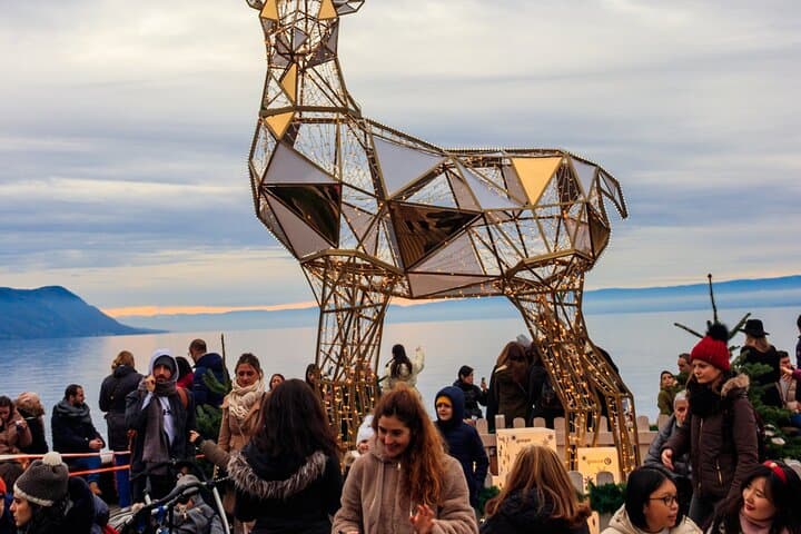 Private Christmas Walking Tour in Montreux