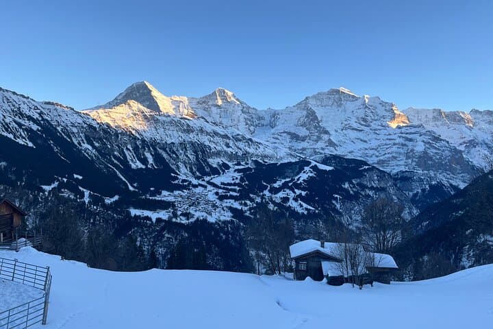 Interlaken: Sunset Sledding Adventure & Swiss Cheese Fondue