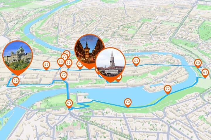 Full tour: A walk in the UNESCO-listed Old Town, surrounded by the River Aare.