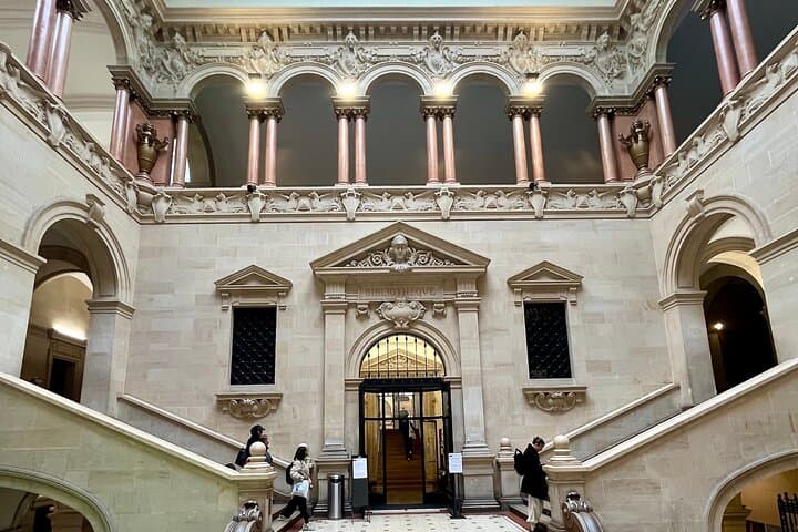 View from inside the splendid Rumine Palace.