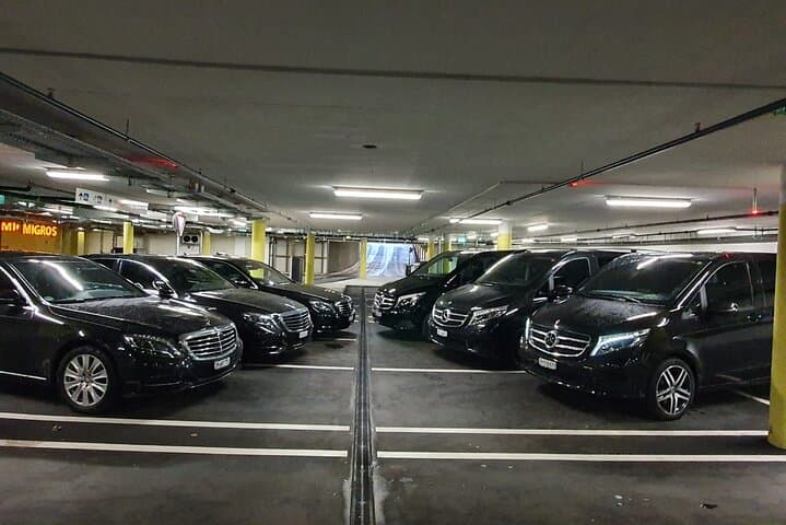 Zurich to Grindelwald: V- Class Private Transfer & First Tickets
