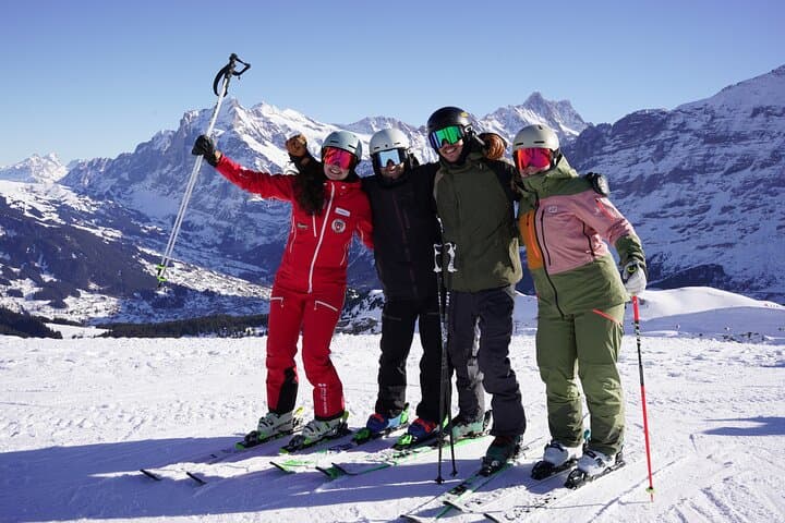 Ski Afternoon Beginner Package on Männlichen Mountain