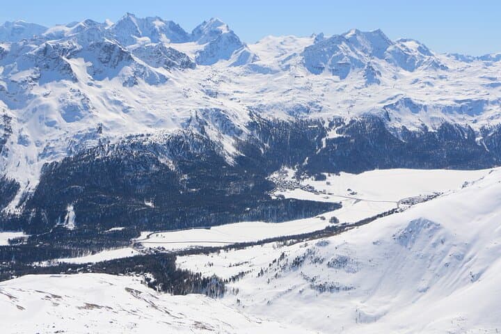 view from Corviglia Ski Resort