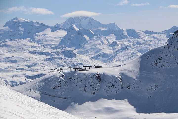 view from Corviglia Ski Resort