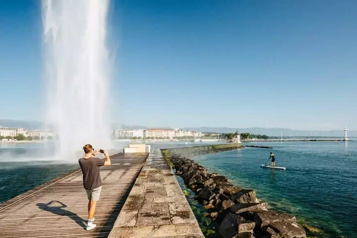Jet d’Eau de Genève guided tour of the city icon