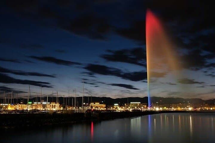 Jet d’Eau de Genève guided tour of the city icon