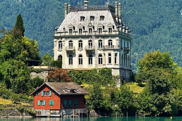 Schloss Seeburg on Lake Brienz.