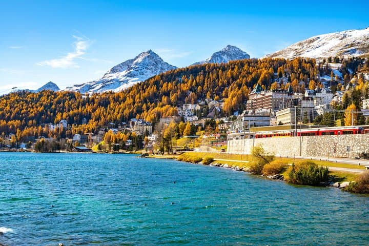 Private Walking Tour of Saint Moritz Upper Village