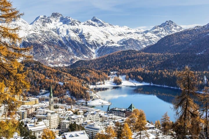Private Walking Tour of Saint Moritz Upper Village