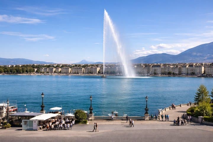 Jet d’Eau de Genève guided tour of the city icon