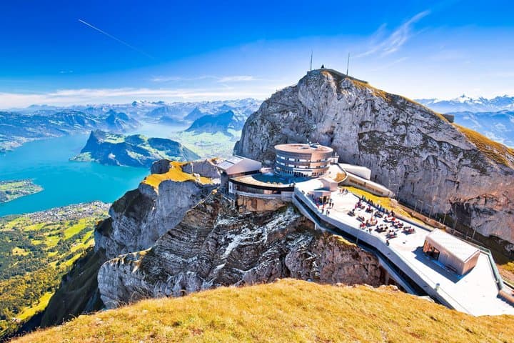 Day Trip from Basel to Lucerne and Mount Pilatus Alpine Panorama