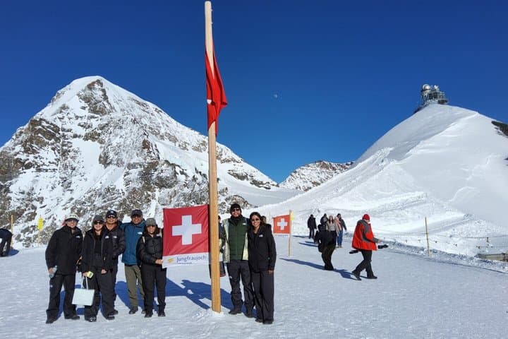 Complete Jungfrau and Jungfraujoch Top of Europe Overnight 3650m