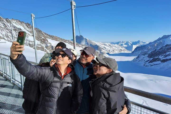 Complete Jungfrau and Jungfraujoch Top of Europe Overnight 3650m