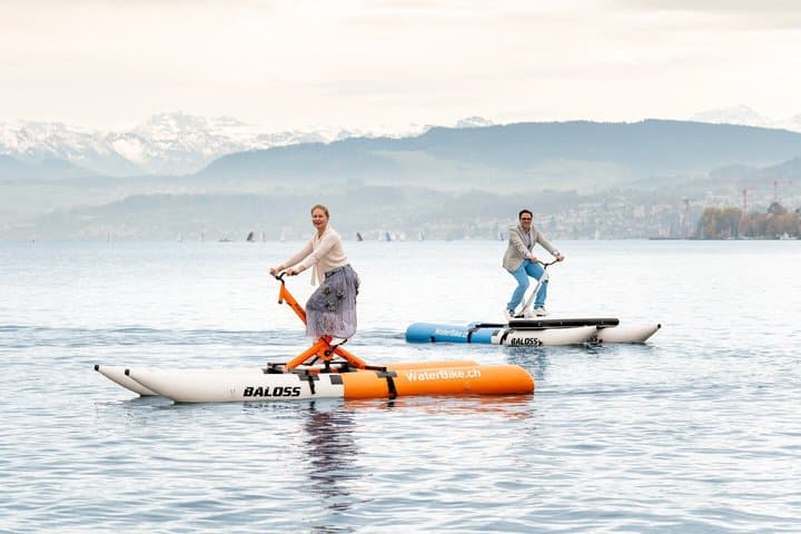 Waterbike Zurich Self Guided Ride on Lake Zurich
