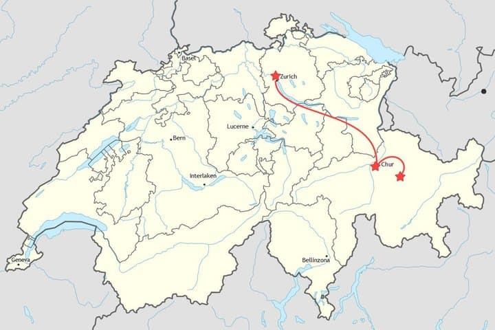 Arosa Private Rail and Walking Tour