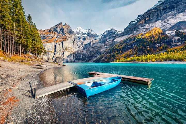 Oeschinen Lake Scenic Hiking Experience from Zürich