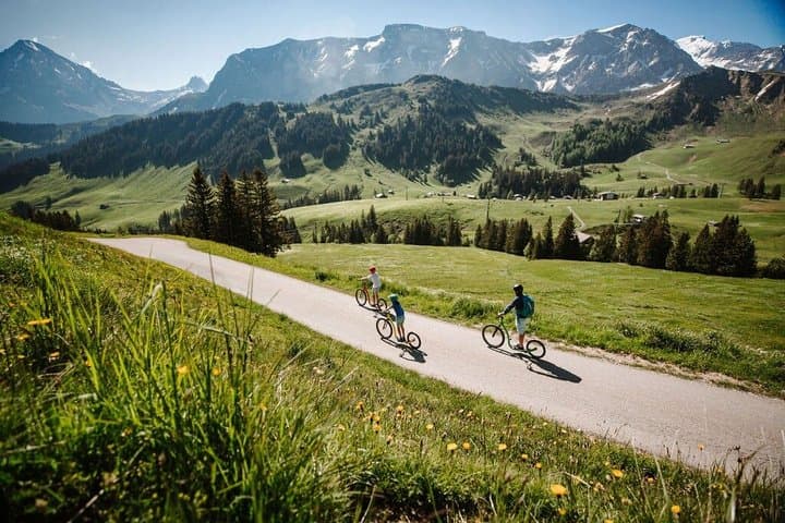 Adelboden The largest Trottiland in the world