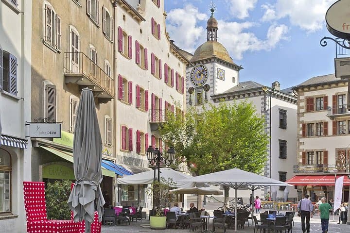 Swiss Alps Discovery Gorges Underground Lake and Wine