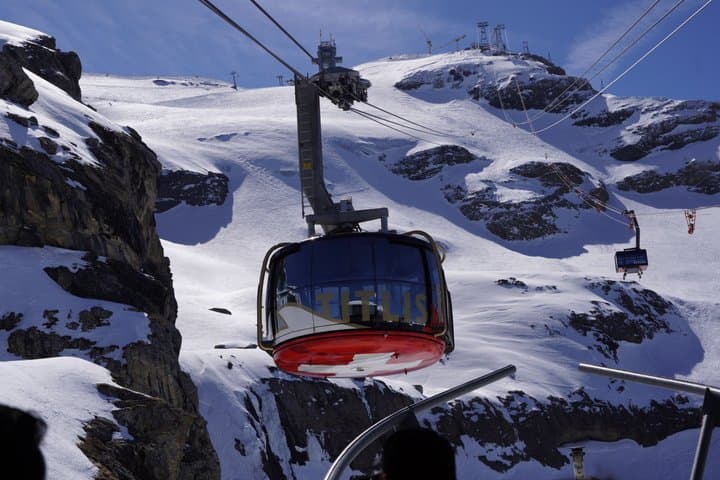 Mt Titlis, Glacier Cave and Engelberg small group from Lucerne