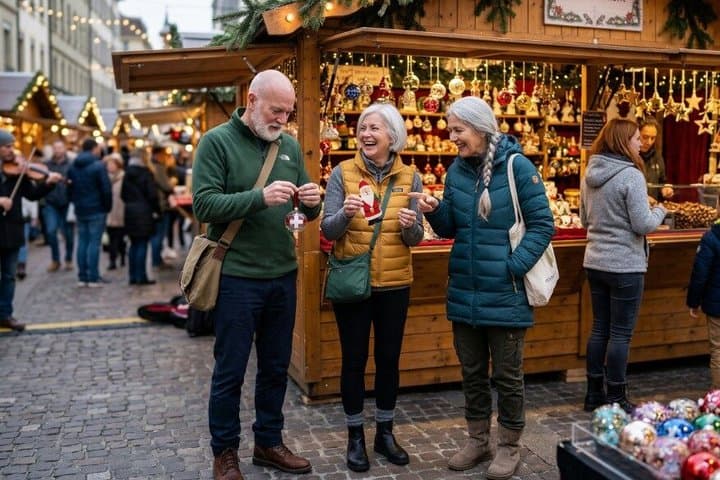 Private Christmas Walking Tour in Geneva Old Town