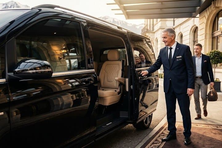 Private Luxury Transfer Zurich to Geneva with Scenic Alpine Views