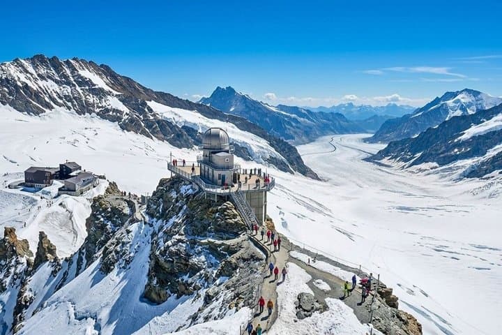 Jungfraujoch Top of Europe - Guided Day Trip with Eiger Express