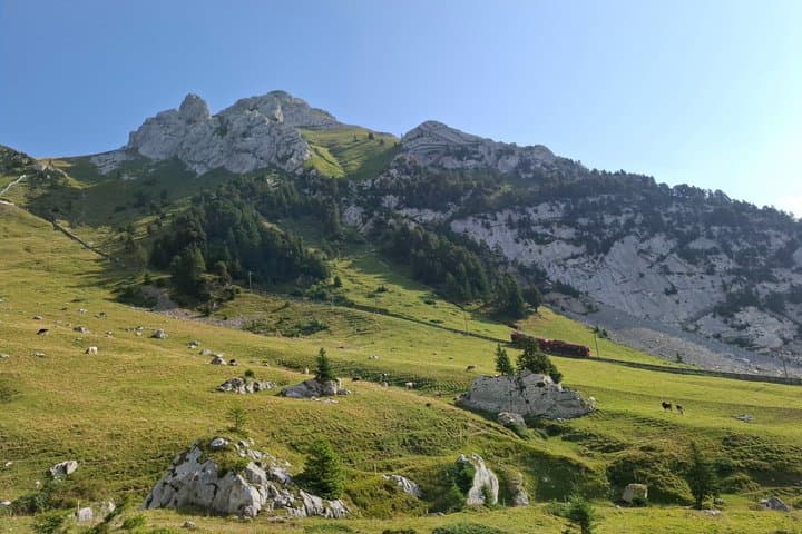 Pilatus Hiking Adventure supported by Train and Gondola