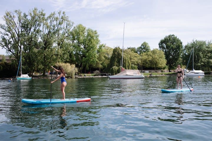 Sunrise Stand Up Paddle Tour on Lake Zurich
