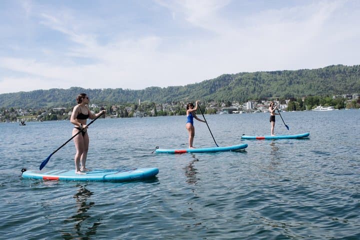 Sunrise Stand Up Paddle Tour on Lake Zurich