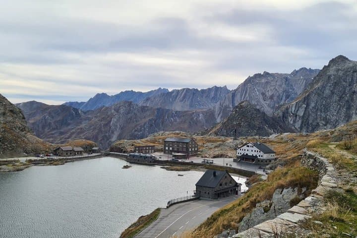 Private Alpine Monastery Unesco and St Bernard Dogs Tour