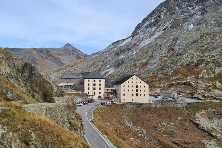 Private Alpine Monastery Unesco and St Bernard Dogs Tour