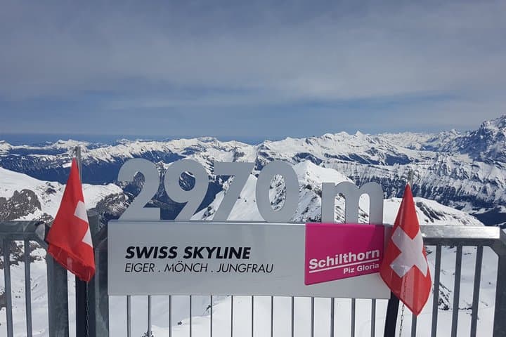 Swiss Skyline: Mt. Schilthorn Afternoon Tour from Interlaken