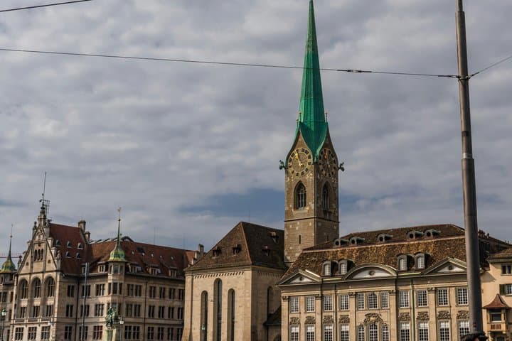 Zurich Old Town Self Guided Tour of Saints and Sausages