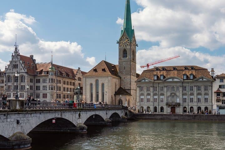 Zurich Old Town Self Guided Tour of Saints and Sausages