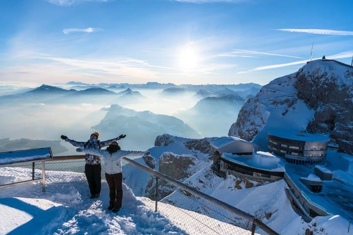 Mount Pilatus Winter Experience: Small Group Tour from Lucerne