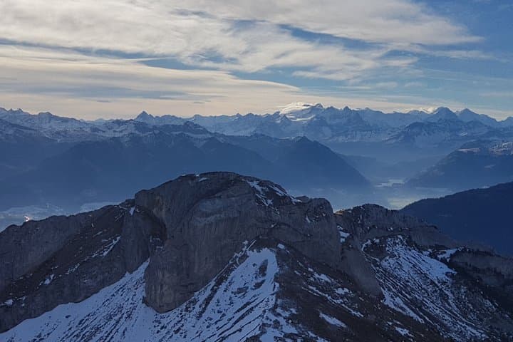Mount Pilatus Winter Experience: Small Group Tour from Basel