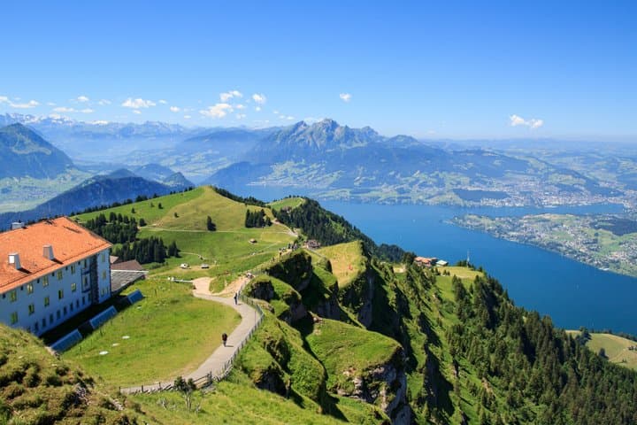 Mt. Rigi and Lake Lucerne Small Group Day Tour from Basel