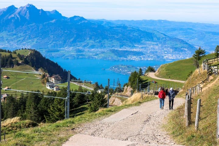 Mt. Rigi and Lake Lucerne Small Group Day Tour from Basel