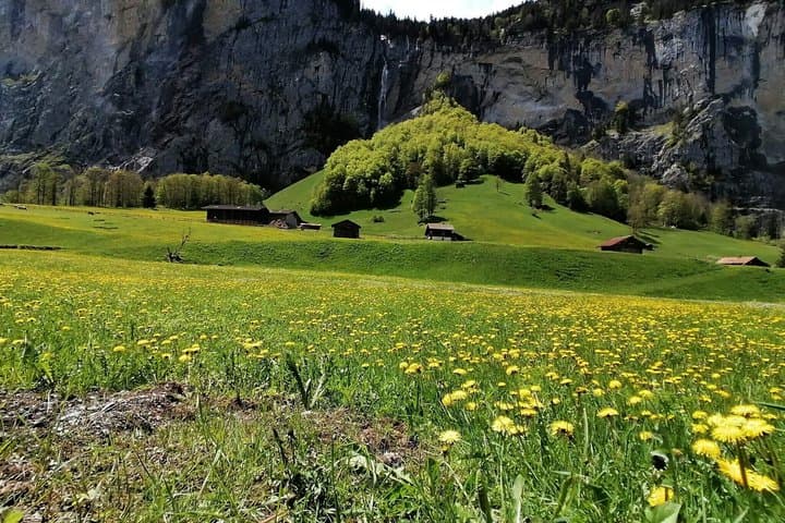 Minivan Guided Tour of Lauterbrunnen Valley Waterfalls