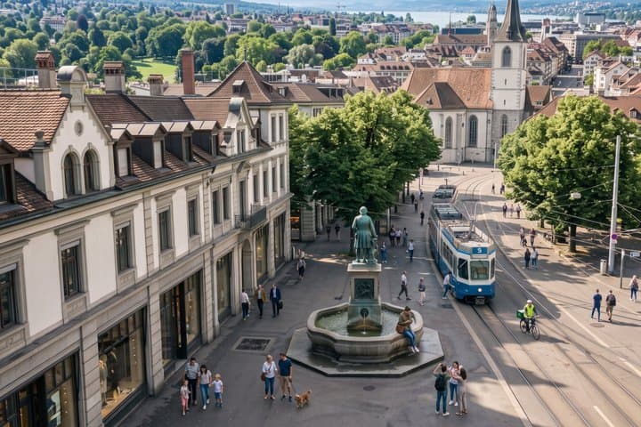 Private Customizable Historical Walking Tour in Zurich