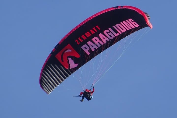 Zermatt Paragliding Flight
