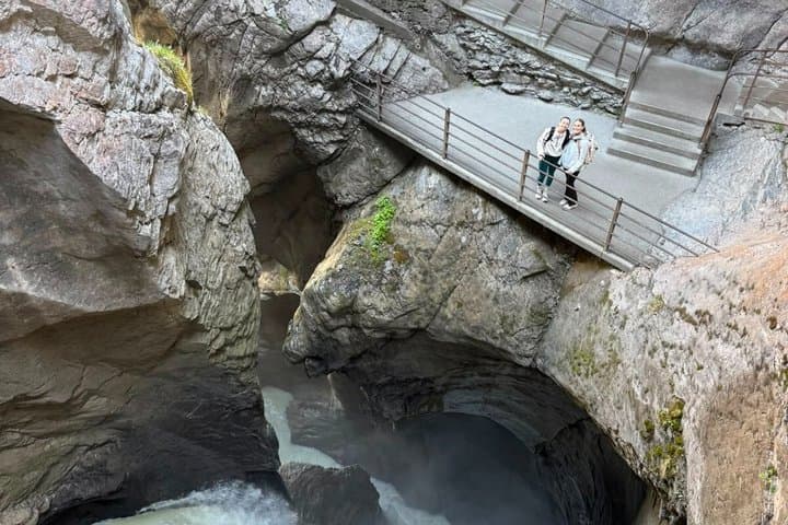 Hike Lauterbrunnen-Murren including Trummelbach Waterfalls Visit
