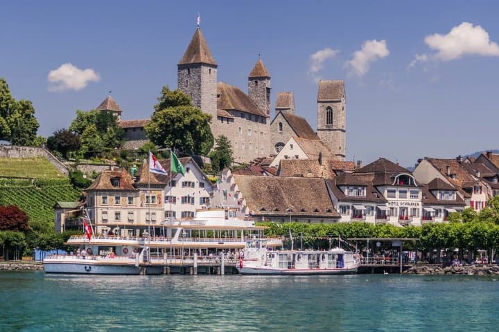 From Zurich: Liechtenstein, Castle, Cheese & Lake Cruise