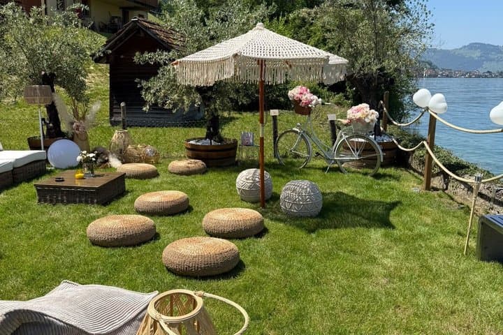 Ultimate Lake Lucerne Escape with BBQ Water Activities