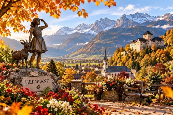 From Zurich Private Tour Liechtenstein Vaduz and Heidiland