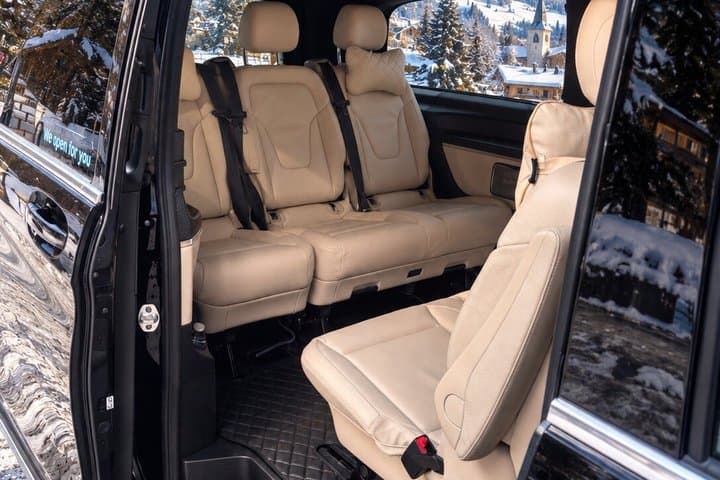 Geneva Airport (GVA) to Megève Private Transfer by Mercedes